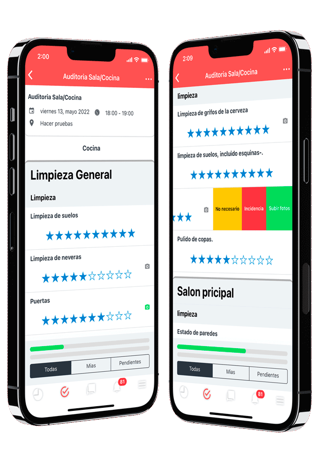 Auditoría para restaurantes